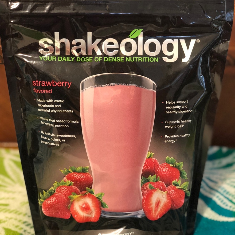 Shakeology Strawberry flavored